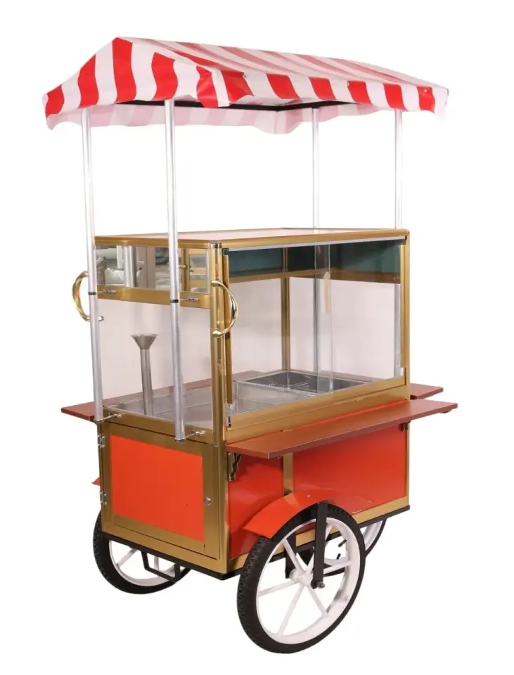 Seyyar Tenteli Pilav Arabası Model Aksaray