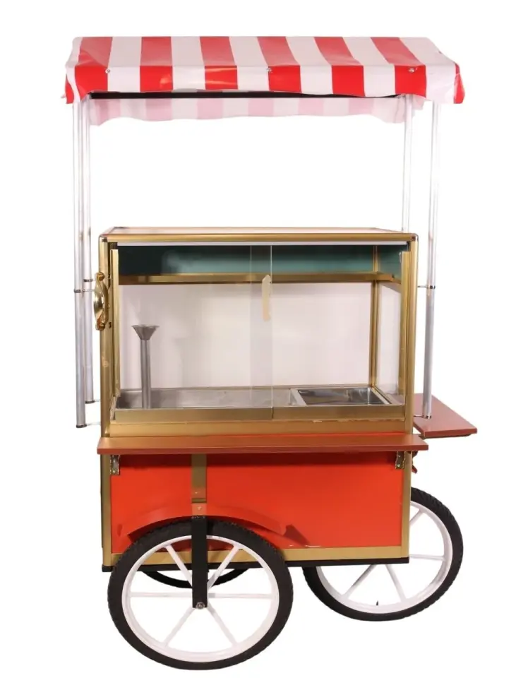 Seyyar Tenteli Pilav Arabası Model Aksaray