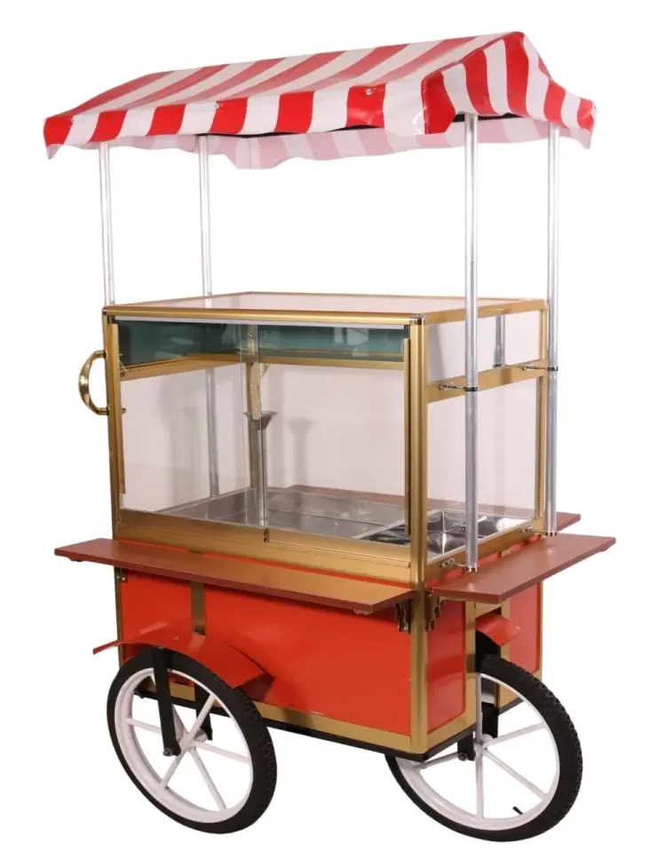 Seyyar Tenteli Pilav Arabası Model Aksaray