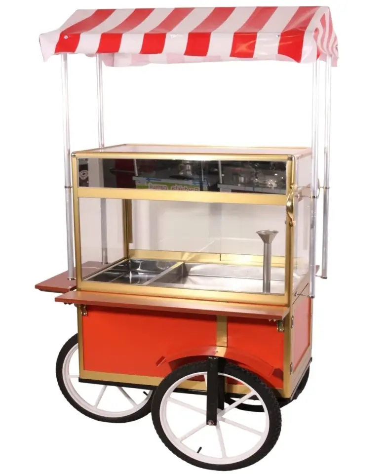 Seyyar Tenteli Pilav Arabası Model Aksaray