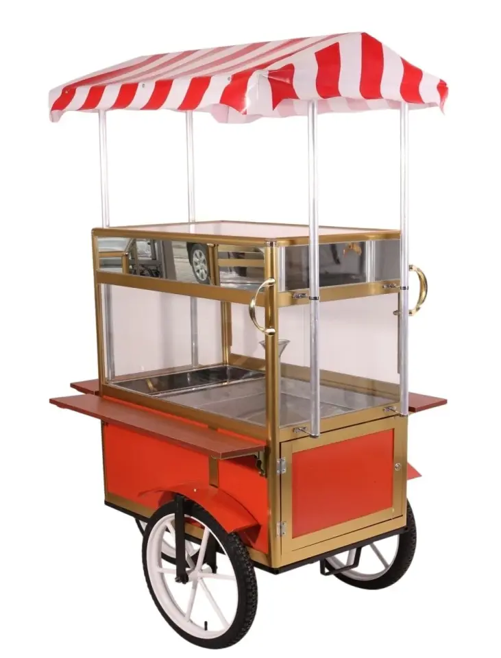 Seyyar Tenteli Pilav Arabası Model Aksaray