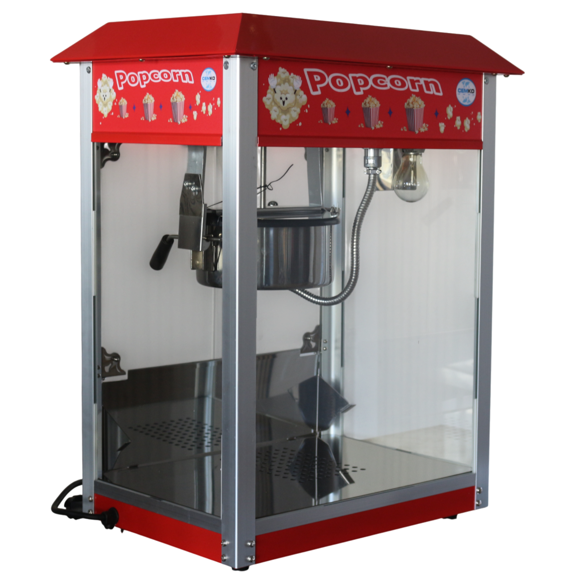 Popcorn Mısır Patlatma Makinesi Sanayi Tipi Profesyonel