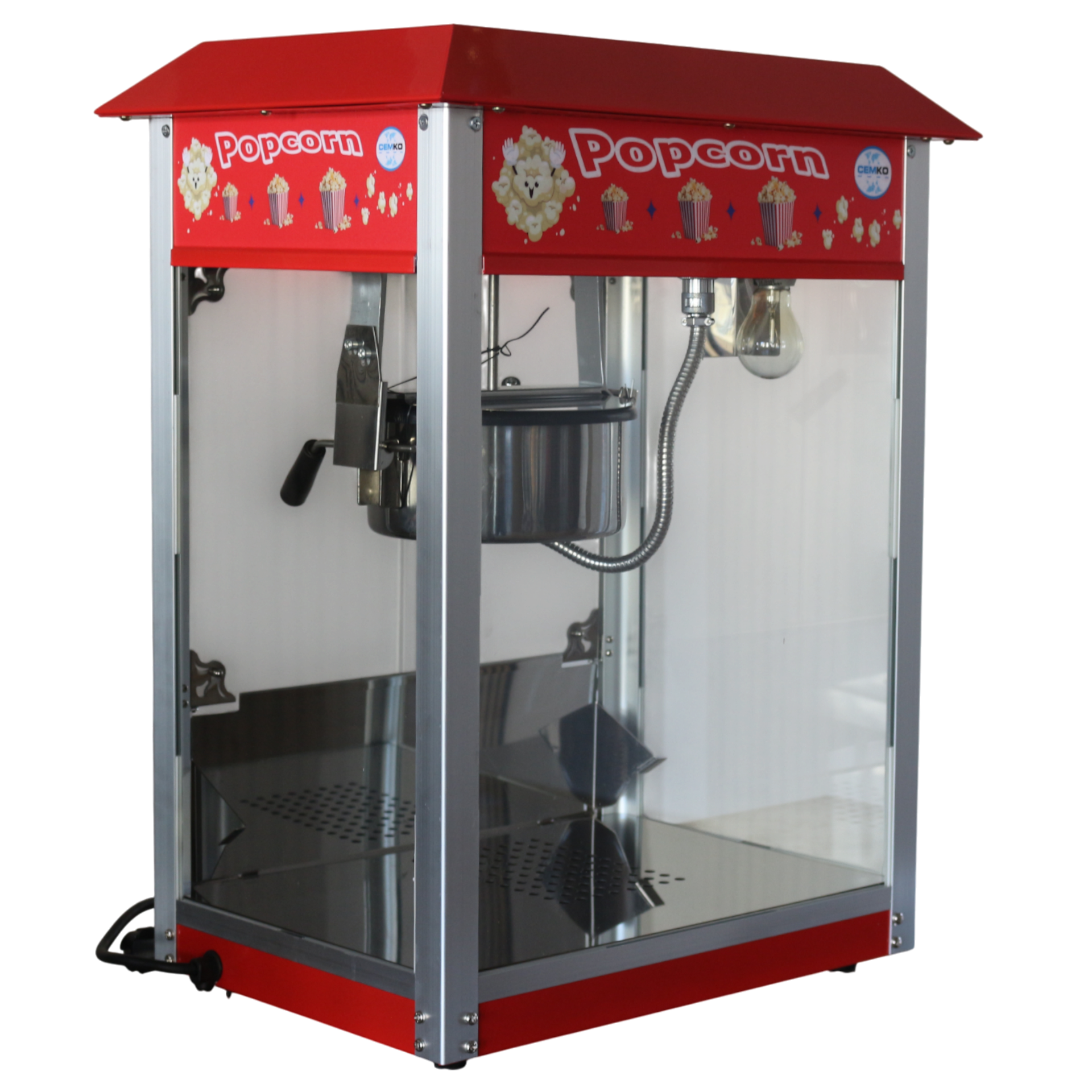 Popcorn Mısır Patlatma Makinesi Sanayi Tipi Profesyonel