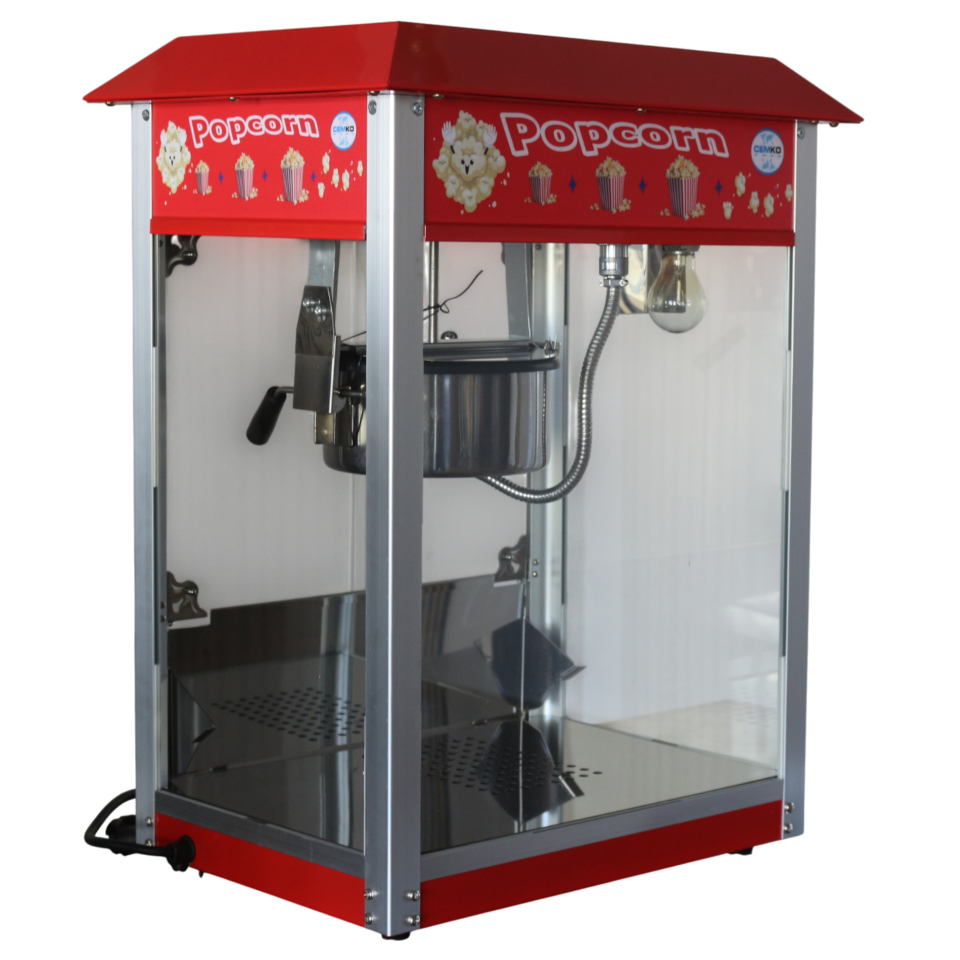 Popcorn Mısır Patlatma Makinesi Sanayi Tipi Profesyonel