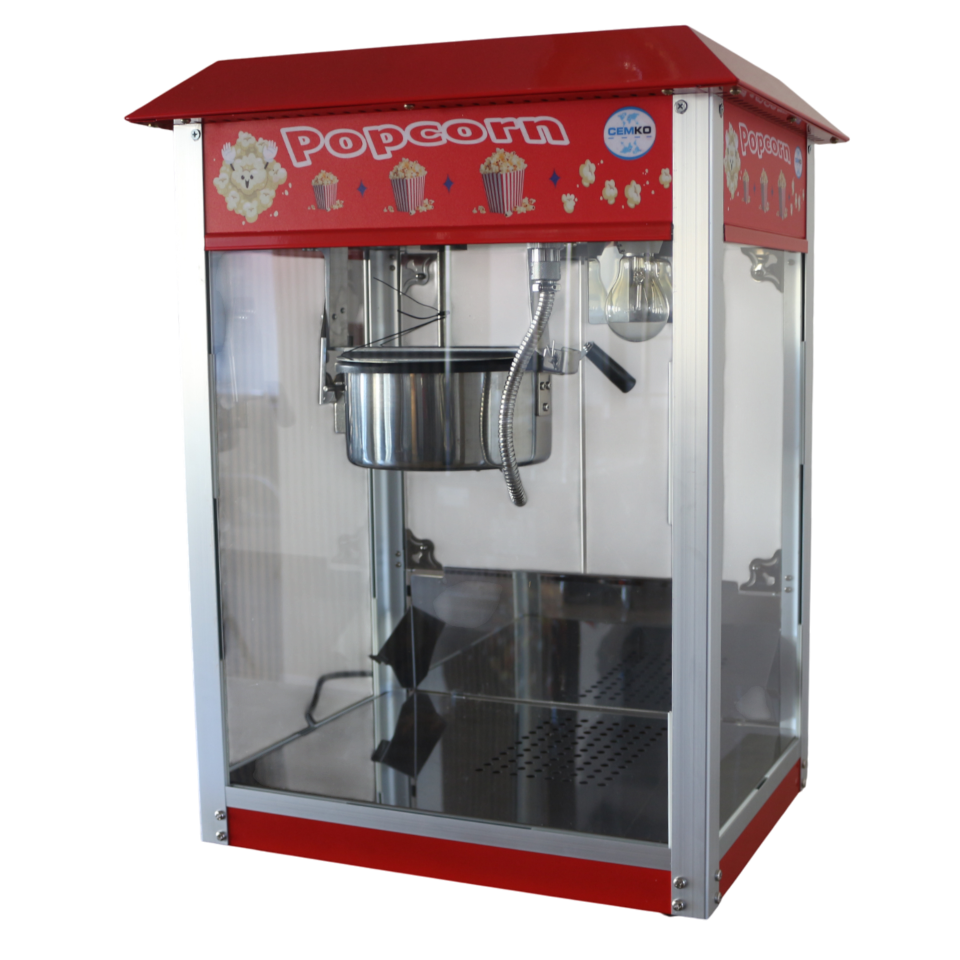 Popcorn Mısır Patlatma Makinesi Sanayi Tipi Profesyonel