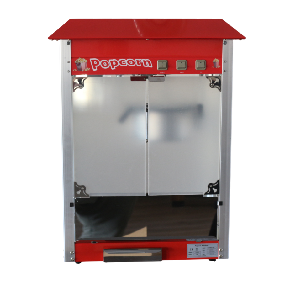 Popcorn Mısır Patlatma Makinesi Sanayi Tipi Profesyonel