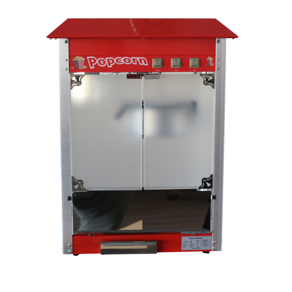Popcorn Mısır Patlatma Makinesi Sanayi Tipi Profesyonel