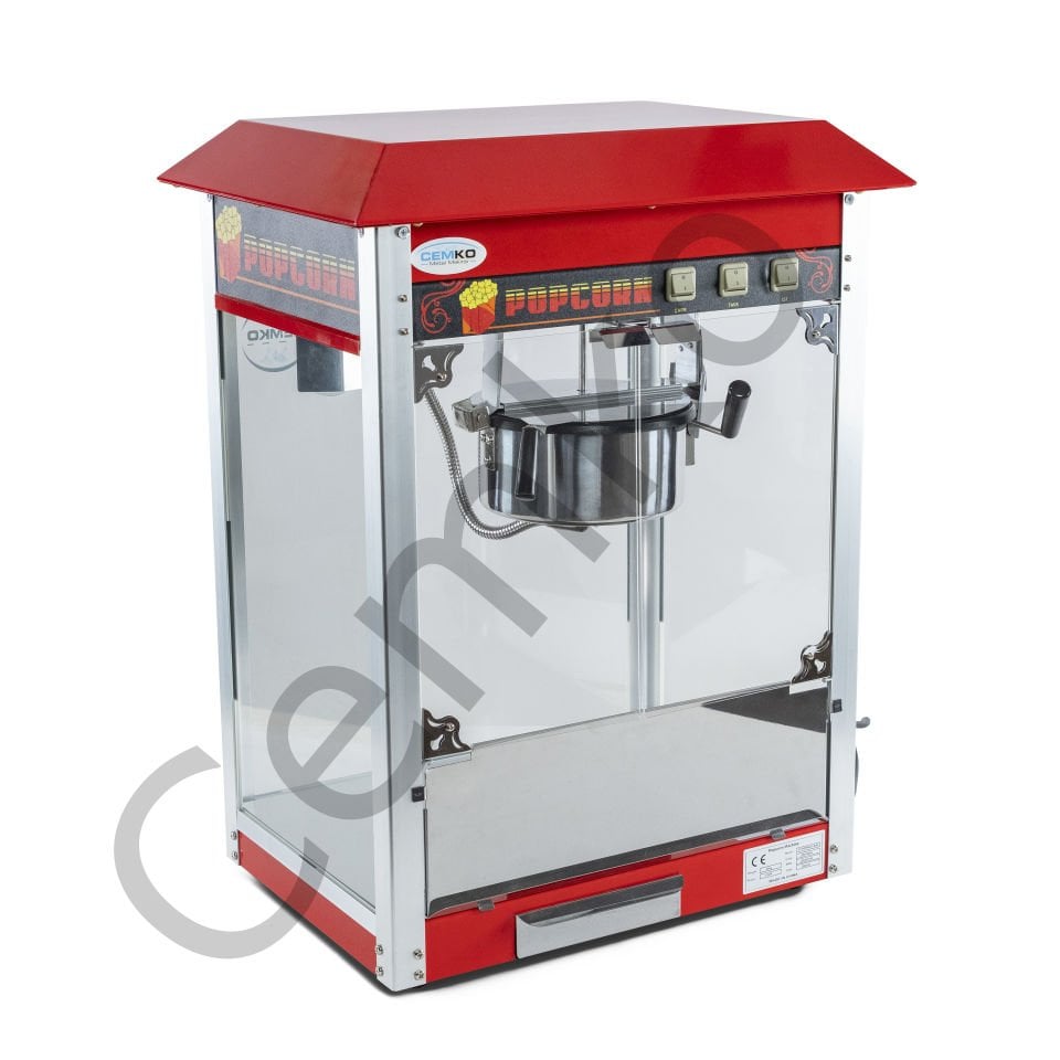 Popcorn Mısır Patlatma Makinesi Sanayi Tipi Profesyonel