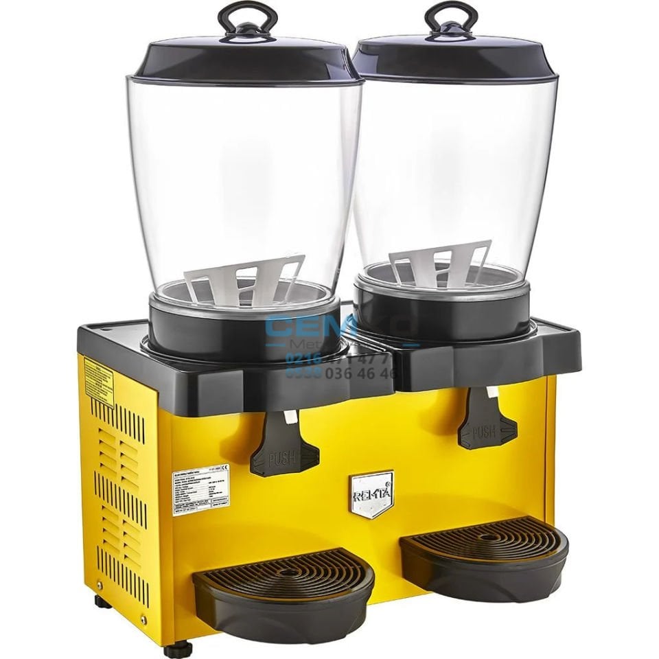 Royal Mini Çiftli Soğutucu 11+11 Lt - ST35 (Şerbet, Limonata, Ayran)