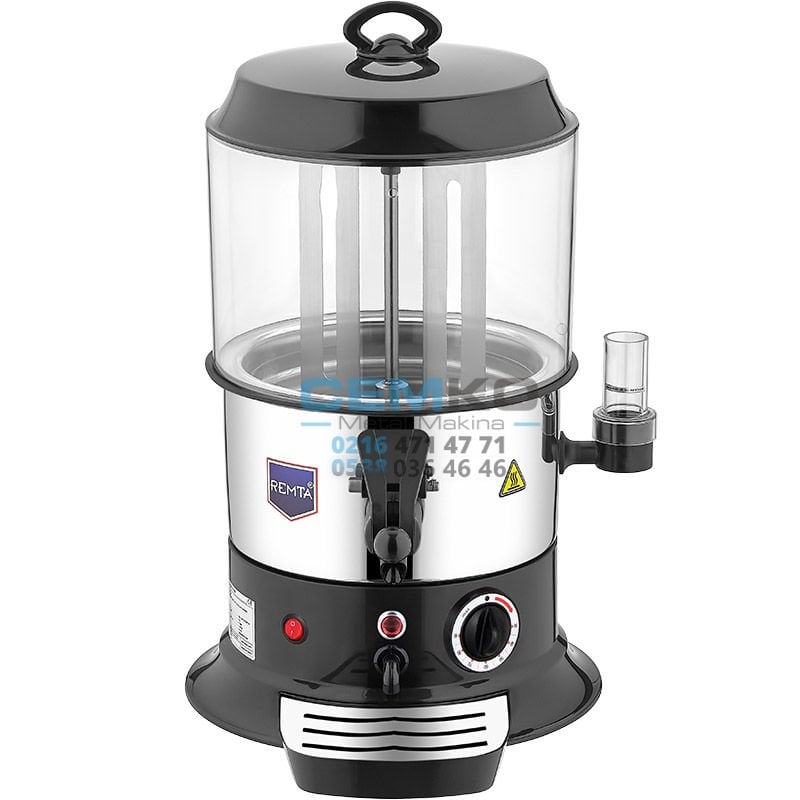 Sıcak Çikolata ve Salep Makinesi Karıştırıcılı 9 Litre
