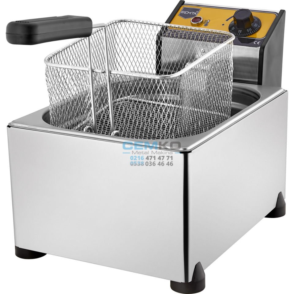 Elektrikli Fritöz 5 Litre Sanayi Tipi