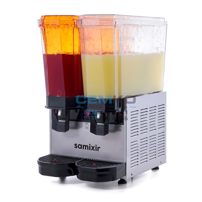 Limonata Ayran Makinesi Klasik İkili 20+20 Lt Soğuk İçecek Dispenseri