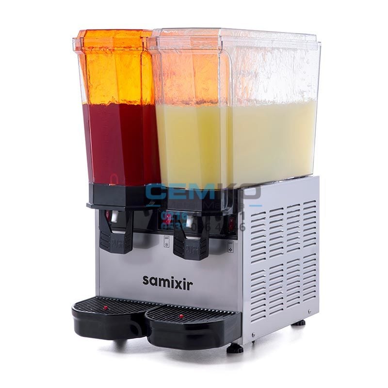 Limonata Ayran Makinesi Klasik İkili 20+20 Lt Soğuk İçecek Dispenseri