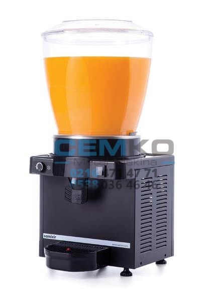 Limonata Ayran Makinesi Panoramik 22L Karıştırıcılı Soğuk İçecek Dispenseri M22 Analog