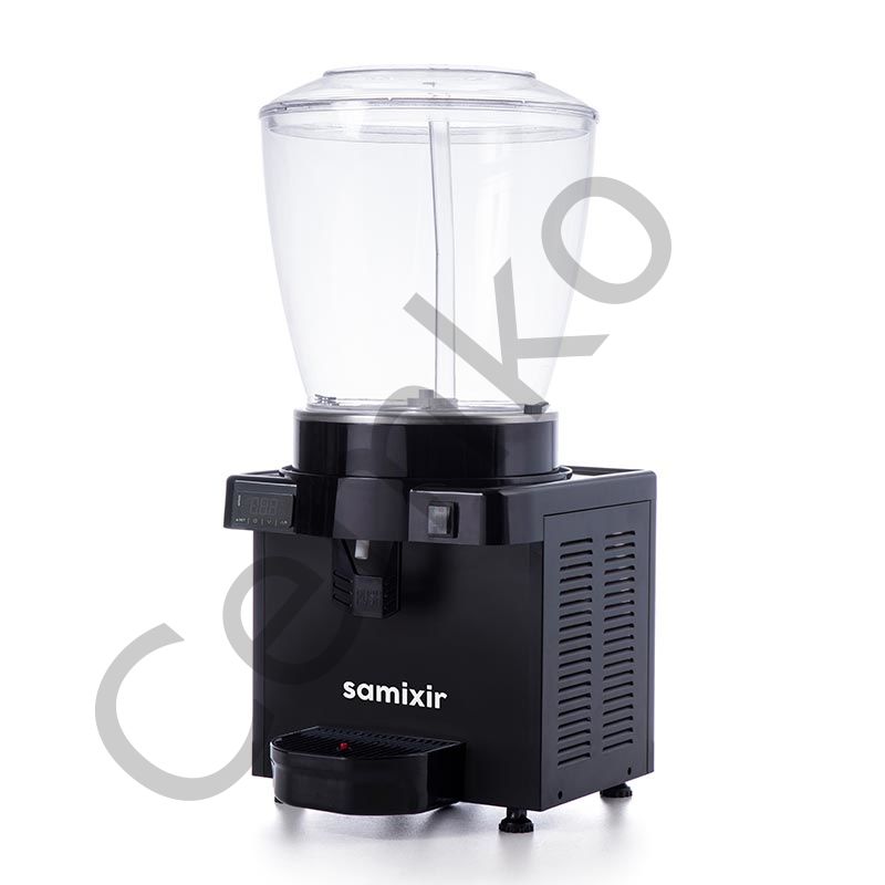 Panoramik 22L Fıskiyeli Soğuk İçecek Dispenseri S22 Limonata Şalgam Suyu Makinesi