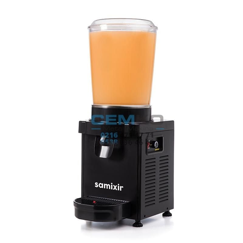 Panoramik 10L Karıştırıcılı Soğuk İçecek Dispenseri M10 Limonata Ayran Soğutma Makinesi