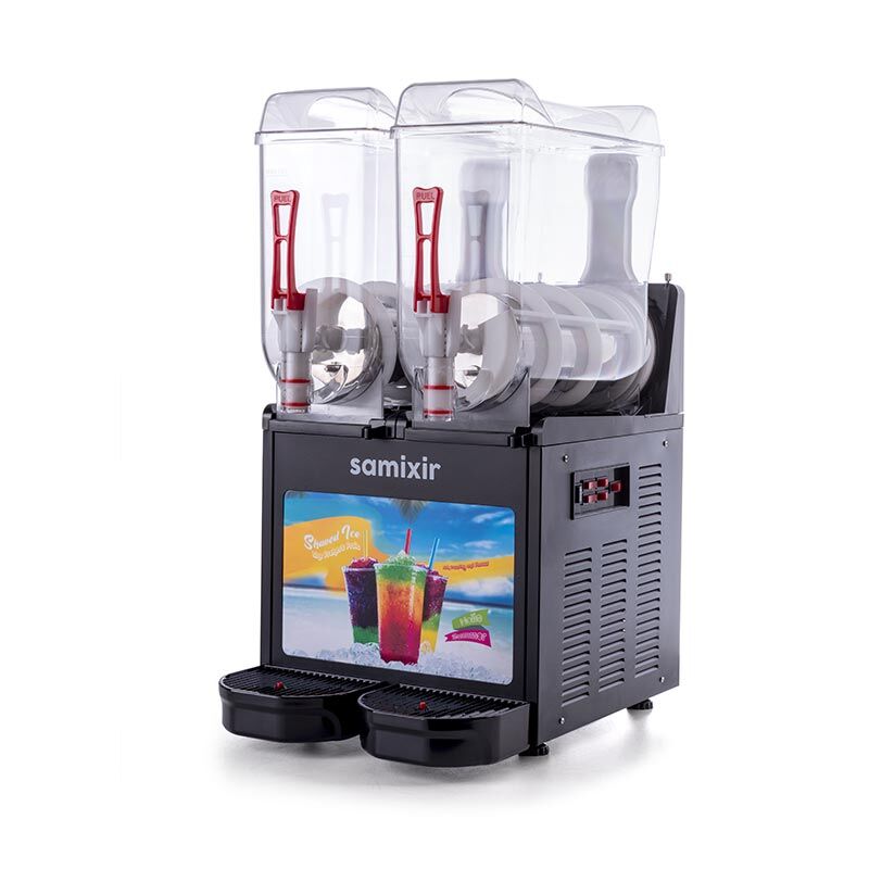 Slush Twin Allure Meyve Suyu Dispenseri 12L+12L Buzlaş Makinesi