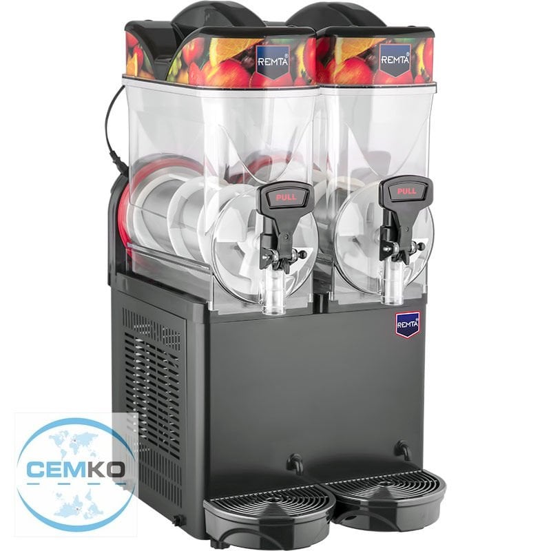 İkili Slush Makinesi 12+12 lt