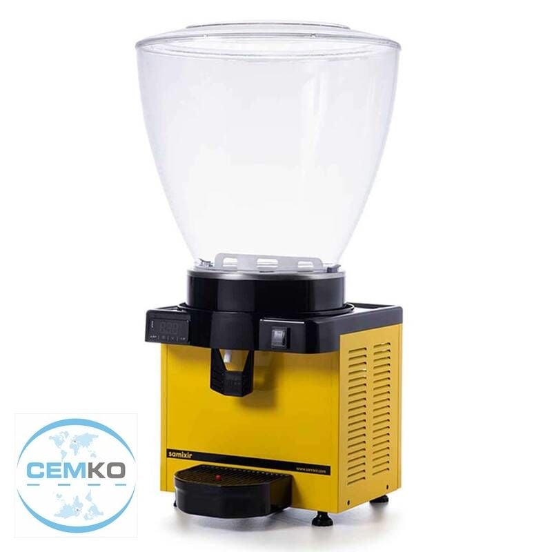 Panoramik 40L Karıştırıcılı Soğuk İçecek Dispenseri M40 Limonata Ayran Makinesi