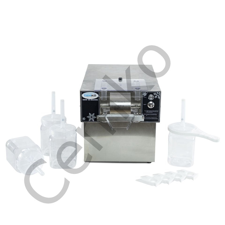 Kar Dondurma Makinesi Snow Flake Maker Makinesi Kar Buz Traş Dondurma Makinesi Cemko Kalitesiyle Sizlerle (MODEL ADANA)