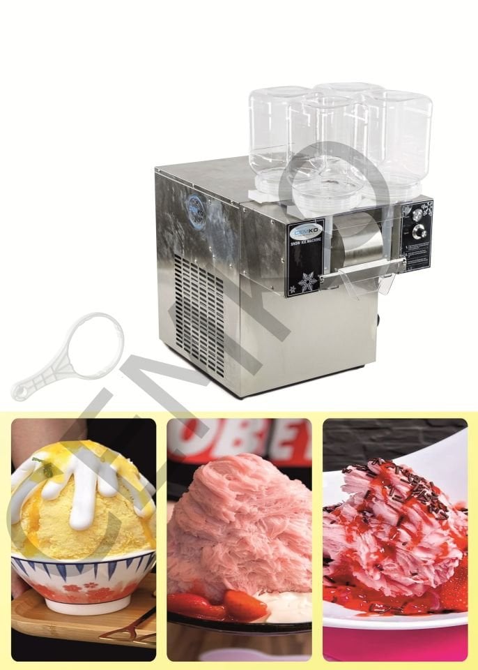 Kar Dondurma Makinesi Snow Flake Maker Makinesi Kar Buz Traş Dondurma Makinesi Cemko Kalitesiyle Sizlerle