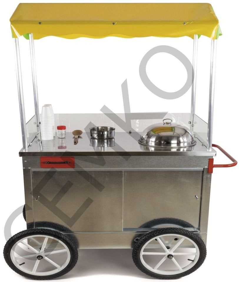 Bardakta Mısır Arabası 60x100 Tüplü Ve Tekerlekli (Model Bolu)