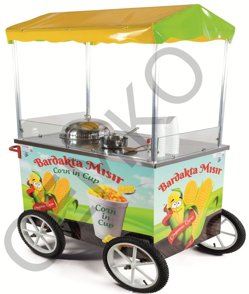 Bardakta Mısır Arabası 60x100 Tüplü Ve Tekerlekli (Model Bolu)