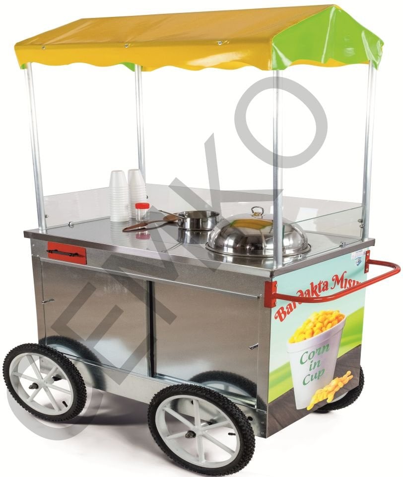 Bardakta Mısır Arabası 60x100 Tüplü Ve Tekerlekli (Model Bolu)