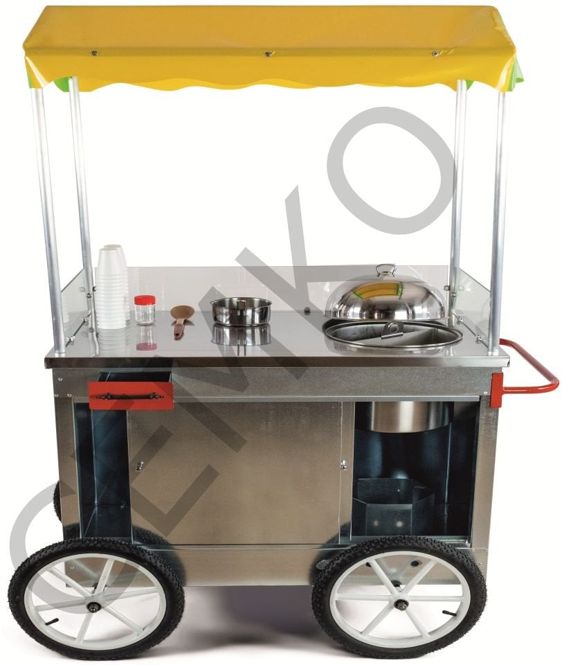 Bardakta Mısır Arabası 60x100 Tüplü Ve Tekerlekli (Model Bolu)