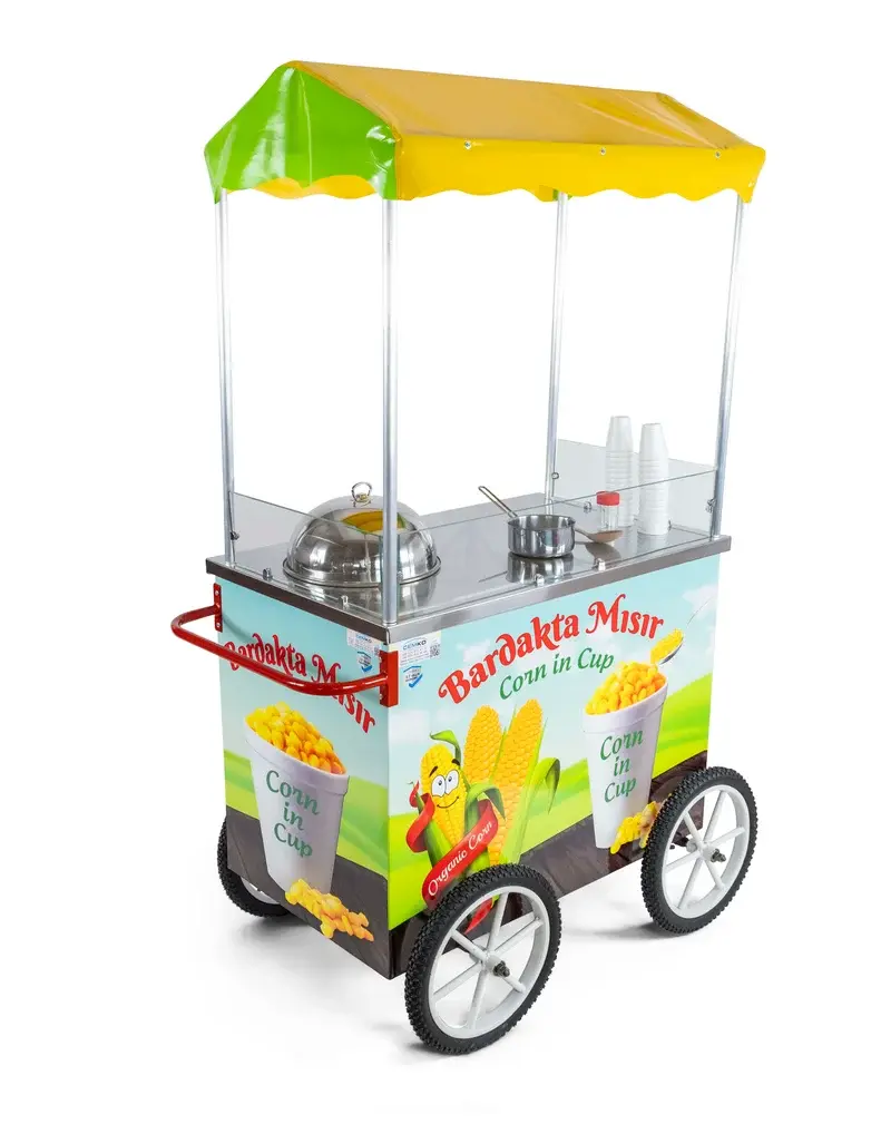 Bardakta Mısır Arabası 60x100 Tüplü Ve Tekerlekli (Model Bolu)