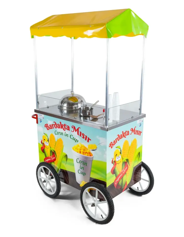 Bardakta Mısır Arabası 60x100 Tüplü Ve Tekerlekli (Model Bolu)