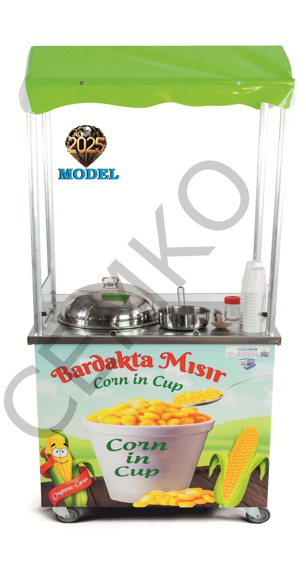 Bardakta Mısır Arabası 50x70 (Model Bursa)