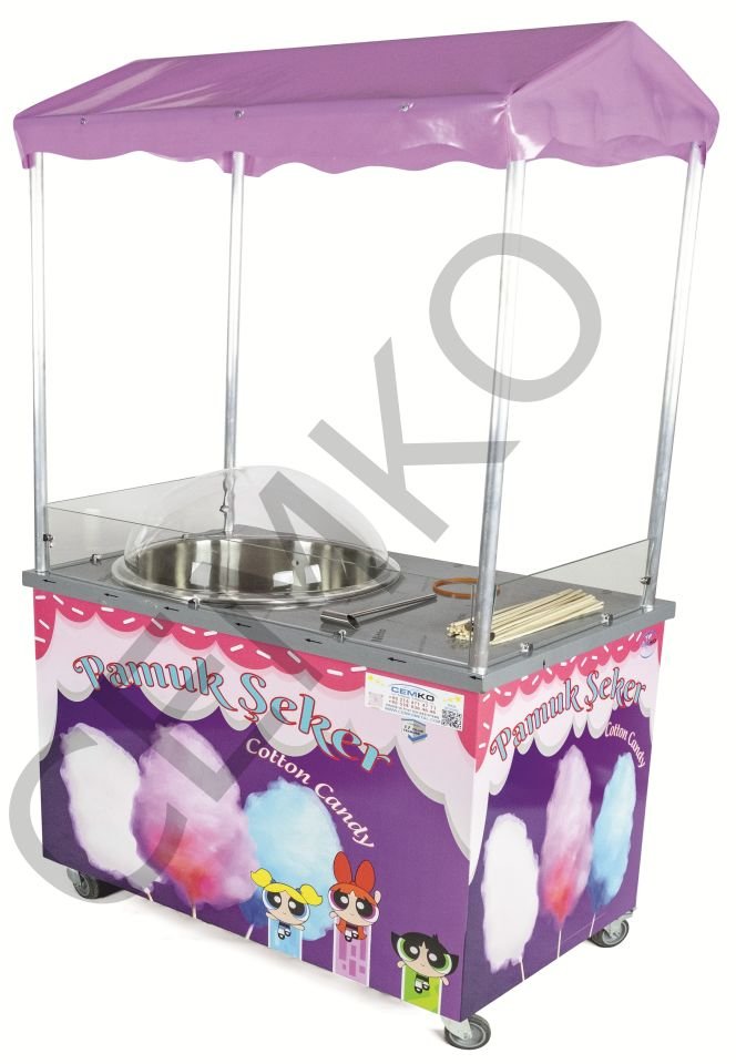 Pamuk Şeker Arabası 60x100 (Model Zonguldak)