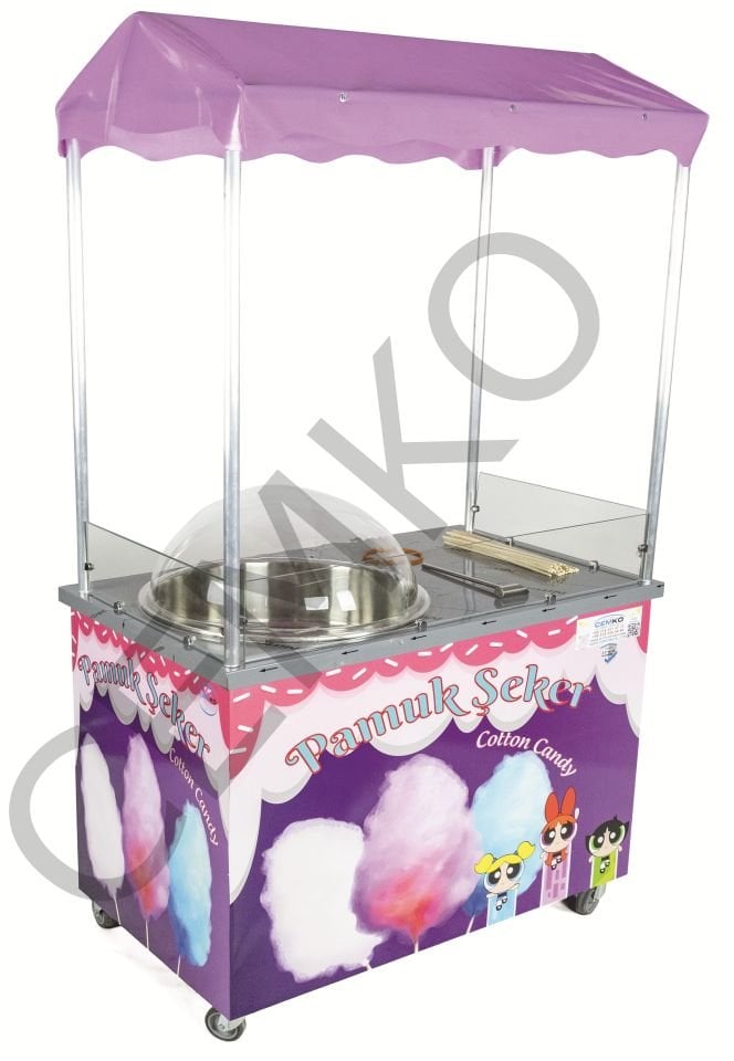 Pamuk Şeker Arabası 60x100 (Model Zonguldak)