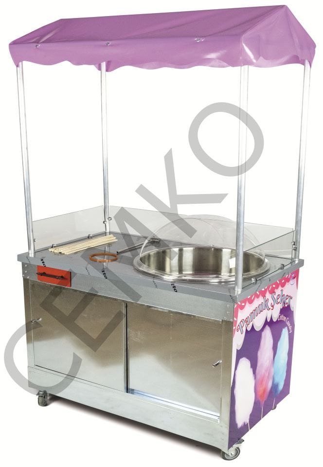 Pamuk Şeker Arabası 60x100 (Model Zonguldak)