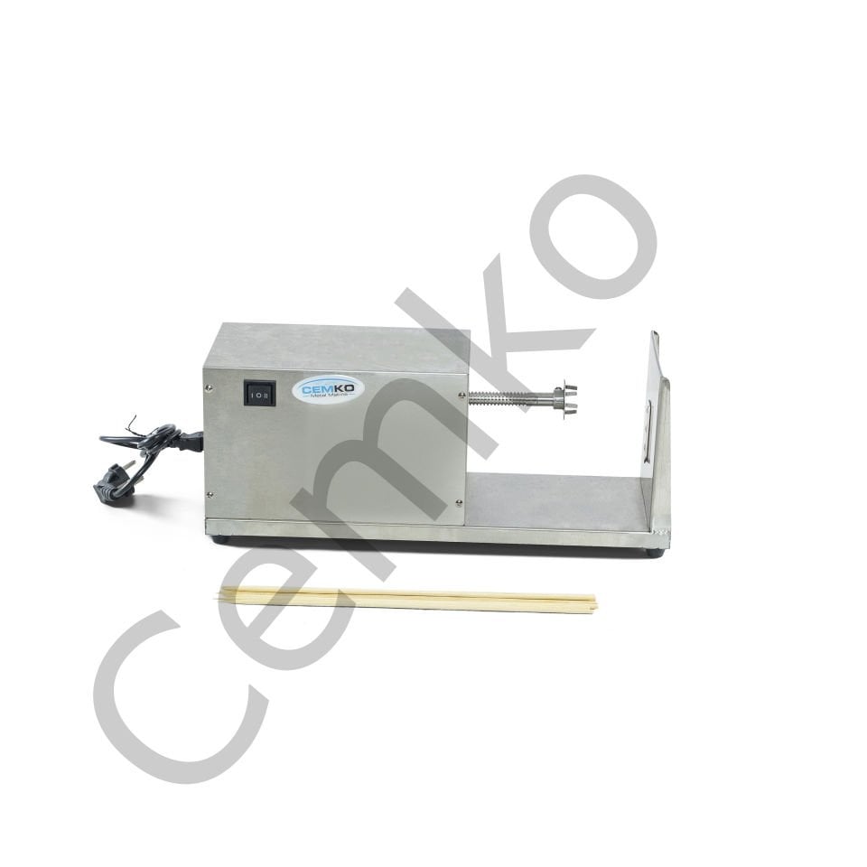 Otomotik Elektrikli Çubukta Patates Kesme Makinesi Cemko Güvencesiyle (MANİSA MODELİ)