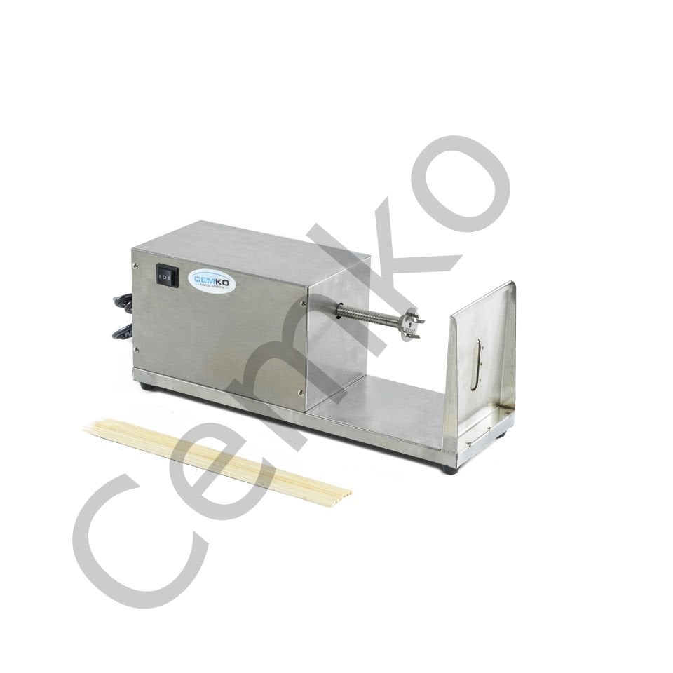 Otomotik Elektrikli Çubukta Patates Kesme Makinesi Cemko Güvencesiyle (MANİSA MODELİ)