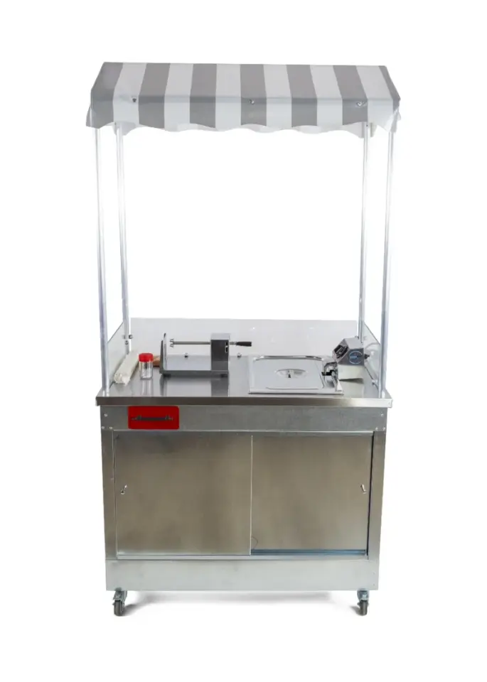 Çubukta Patates Arabası Elektrikli 60x100 (Model Gaziantep)