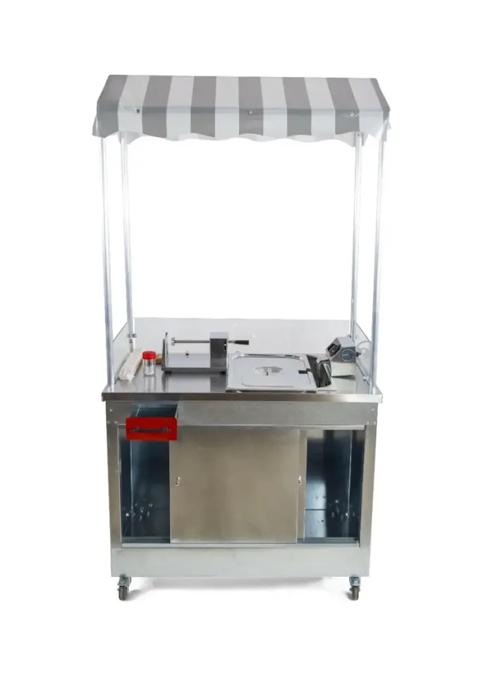 Çubukta Patates Arabası Elektrikli 60x100 (Model Gaziantep)