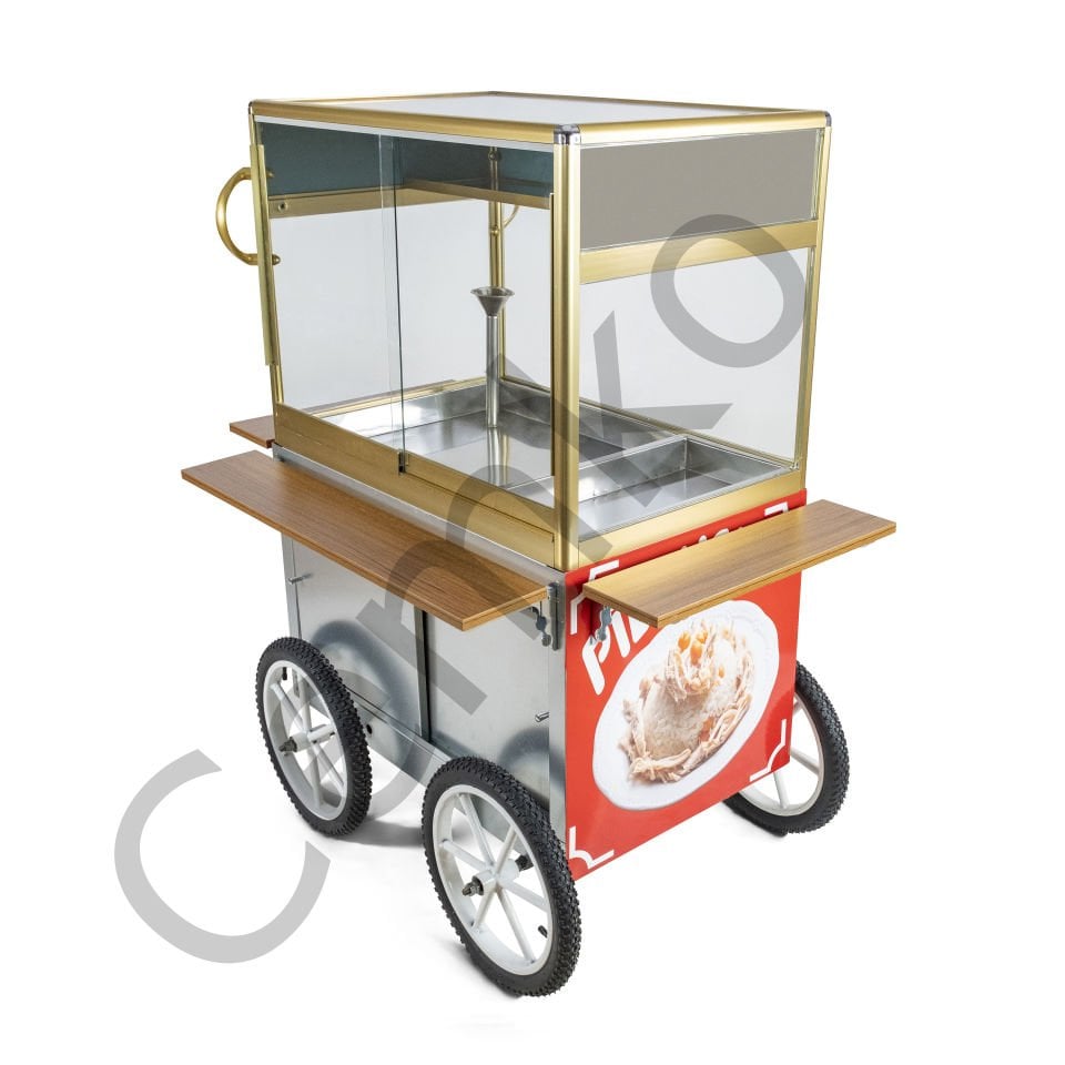 Pilavcı Arabası Tekerlekli Tüplü (Model Düzce)