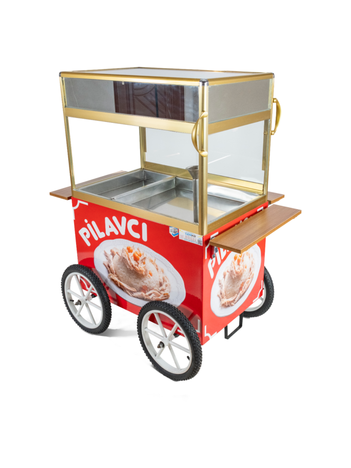 Pilavcı Arabası Tekerlekli Tüplü (Model Düzce)