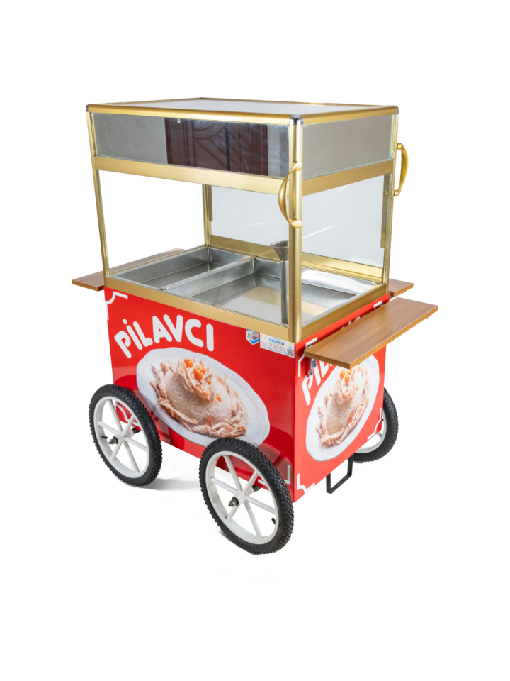 Pilavcı Arabası Tekerlekli Tüplü (Model Düzce)
