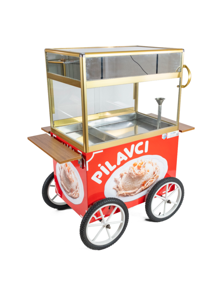 Pilavcı Arabası Tekerlekli Tüplü (Model Düzce)