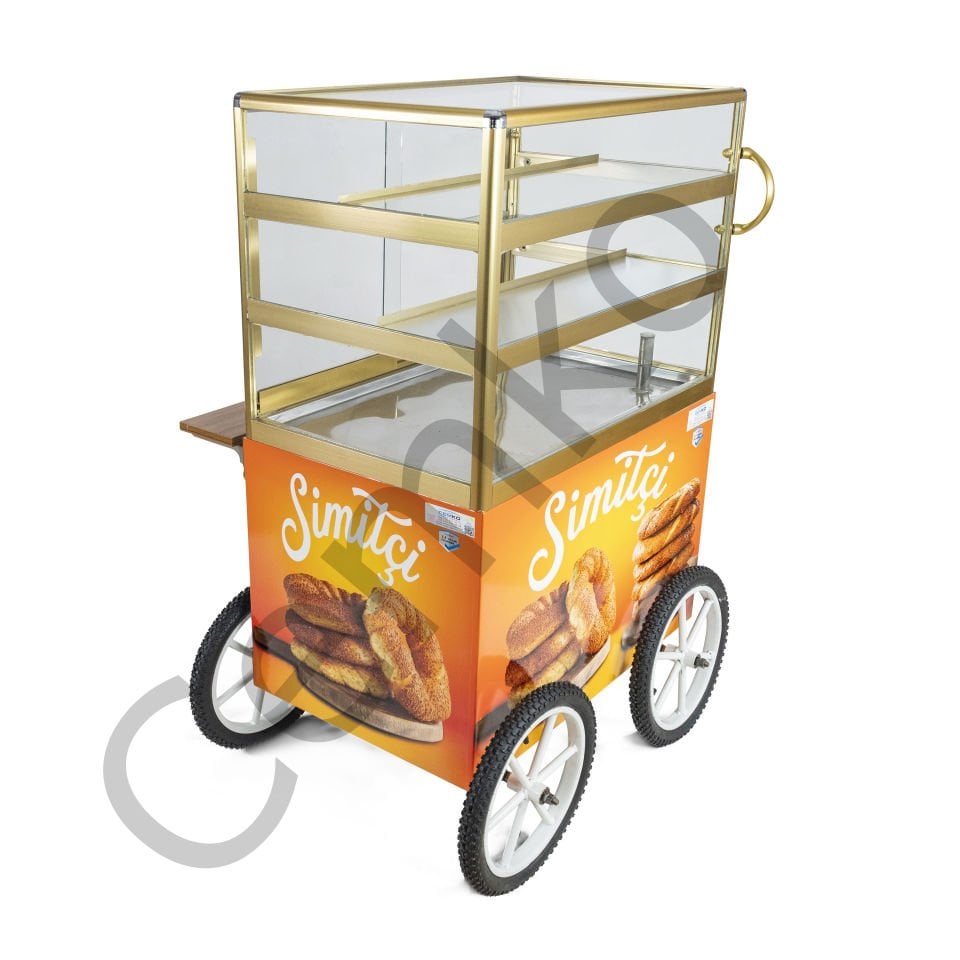 Simit Arabası Benvari Isıtmalı (Model Tekirdağ)
