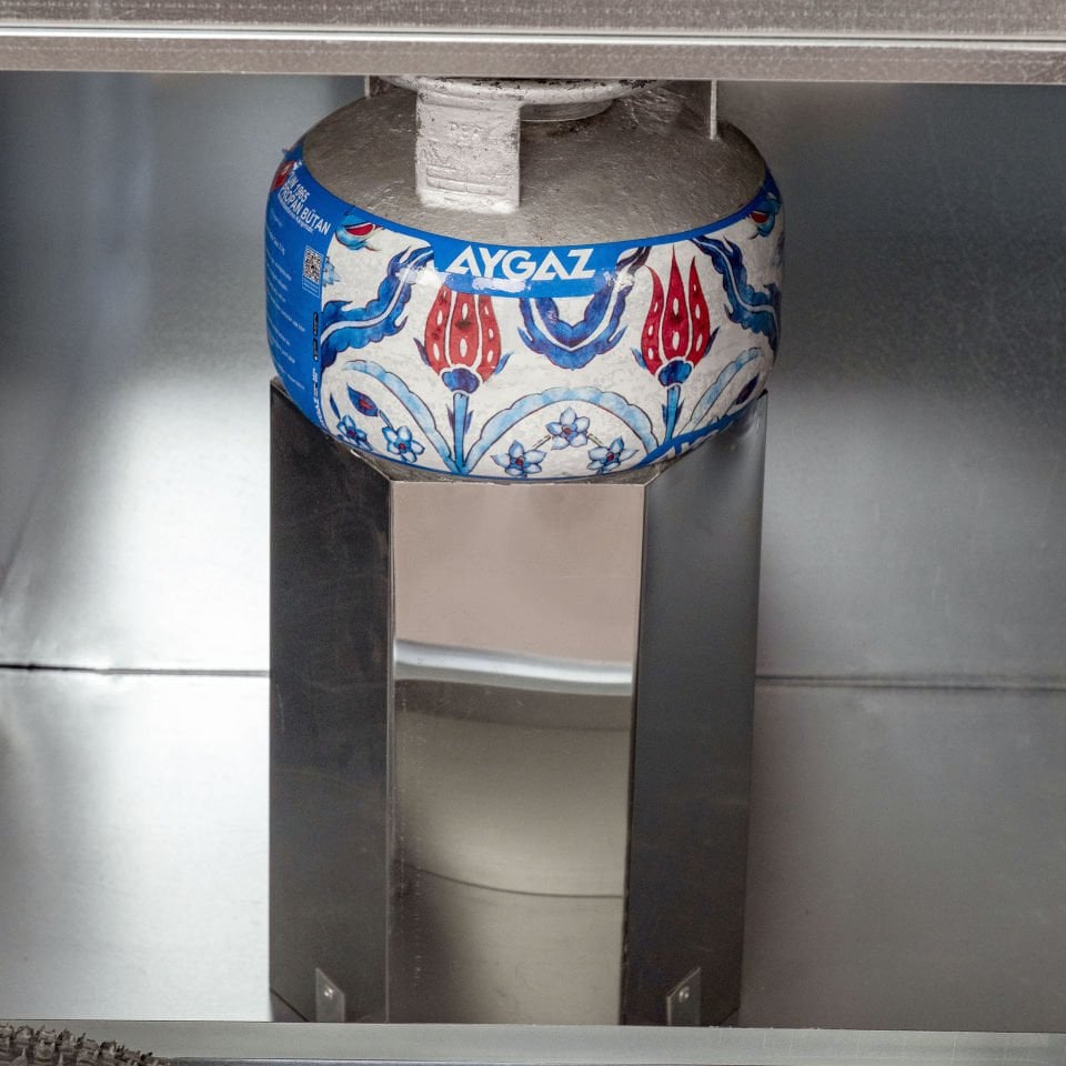 Pilav Arabası Tenteli ışıklı Tabelalı (Model Kırıkkale)