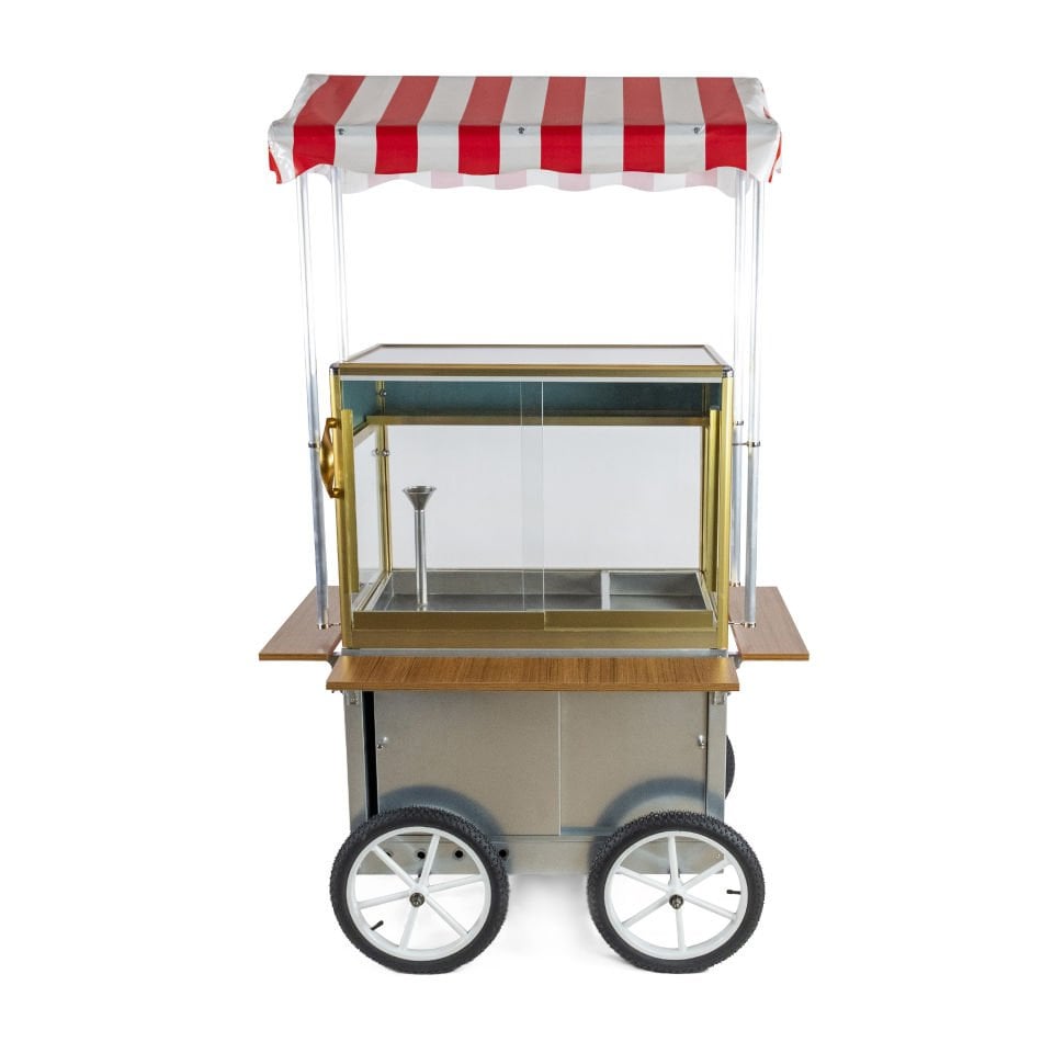 Pilav Arabası Tenteli ışıklı Tabelalı (Model Kırıkkale)