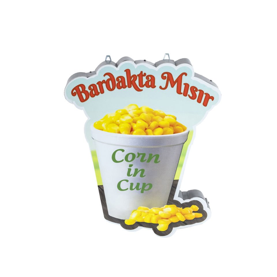 Seyyar Araba Tabelası ışıklı Tabela