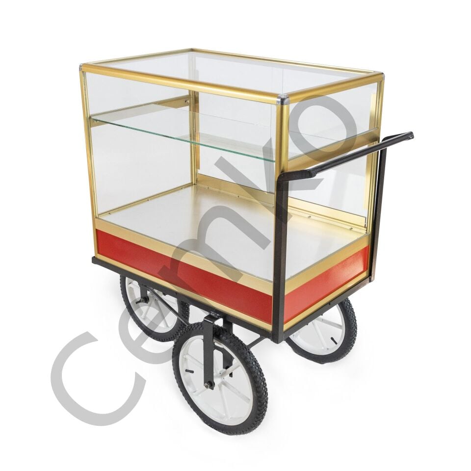 Seyyar Tatlı Arabası ve Tezgahı (Model Karabük)