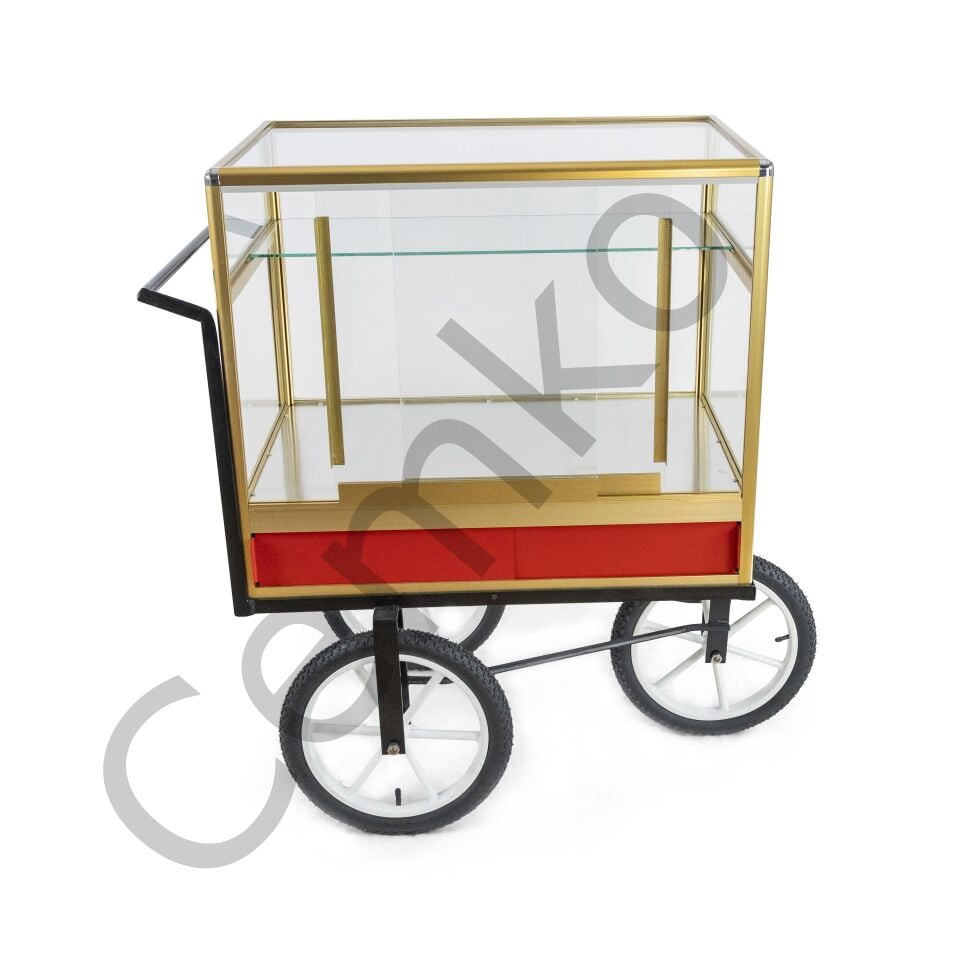 Seyyar Tatlı Arabası ve Tezgahı (Model Karabük)