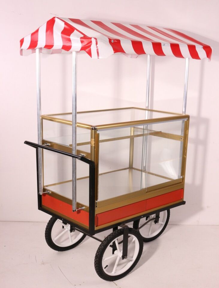 Tenteli Tatlı Arabası ve Tezgahı (Model Ardahan)